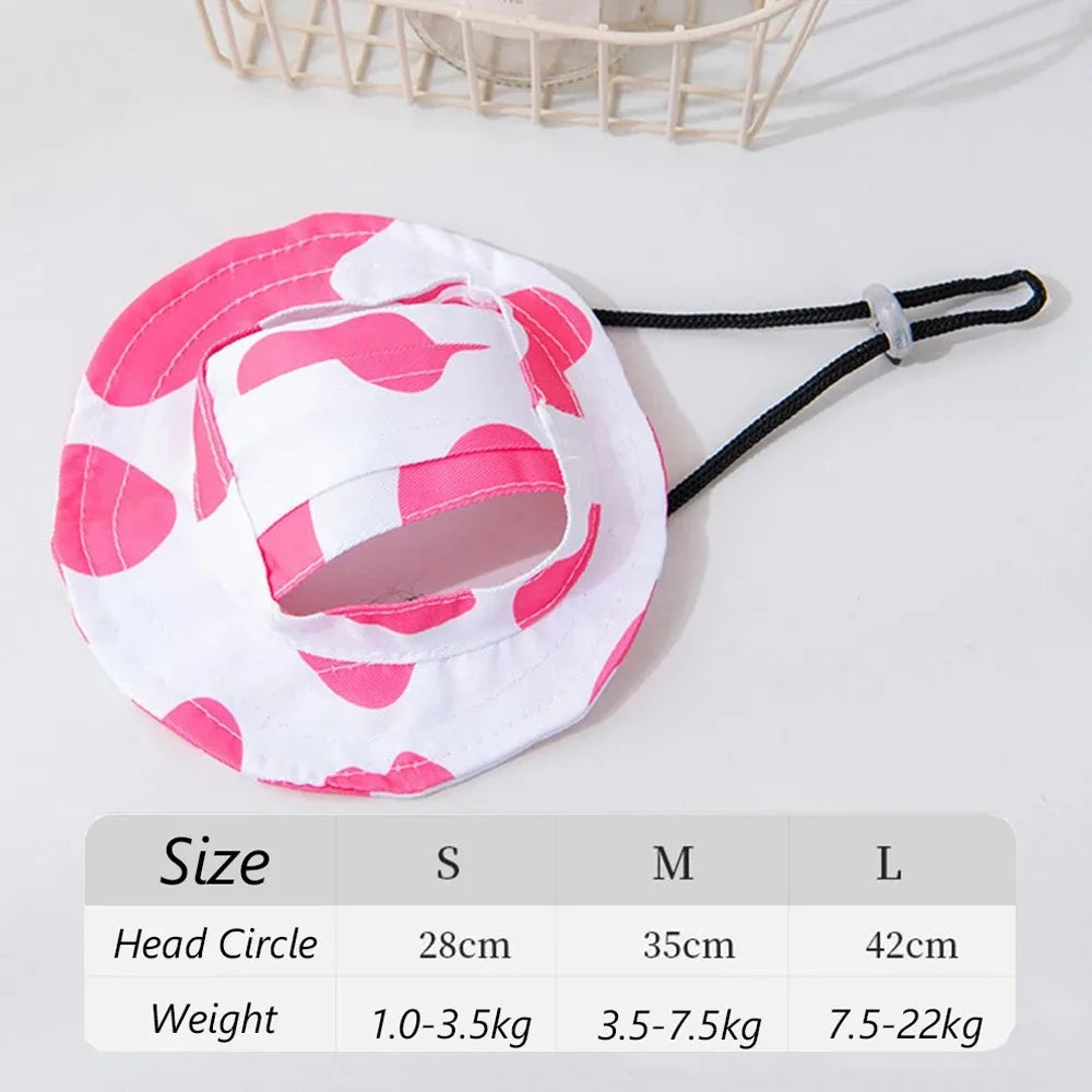 Adjustable Dog Bucket Hat