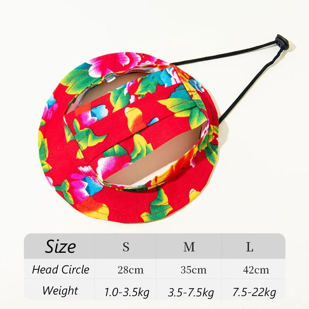 Adjustable Dog Bucket Hat