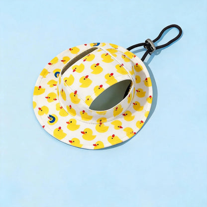 Adjustable Dog Bucket Hat