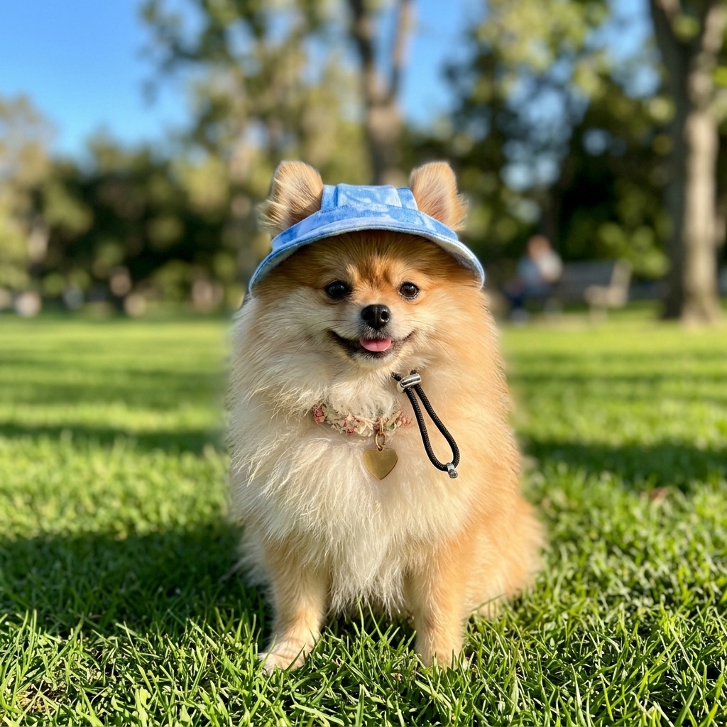 Adjustable Dog Bucket Hat